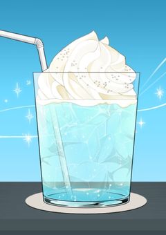 冷たいソーダよりもふわふわホイップのほうが良いでしょ？