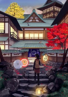 もののけ荘の住人達は子供を拾ったそうです