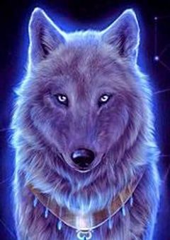 深紅の森の古びた館の狼さん