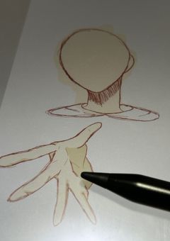 絵を描きました