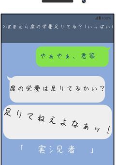 やぁやぁ、君等、腐の栄養は足りてるかい？「　実ｼ兄者　」
