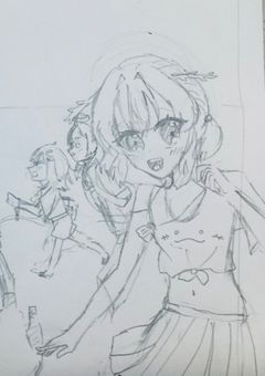 お絵描きするところ!