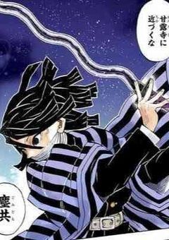 蛇柱の継子、師範に似て毒舌らしい