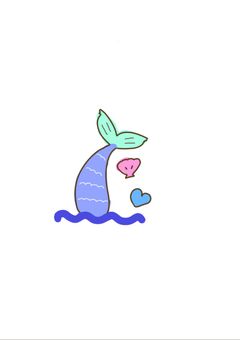 夏限定の人魚姫【青】