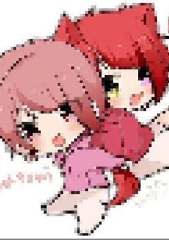 桃赤が幼児化したらしい。