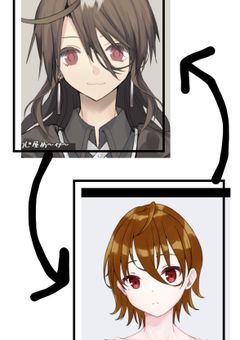 黒桃さんは白桃さんの幼馴染みで男装女子