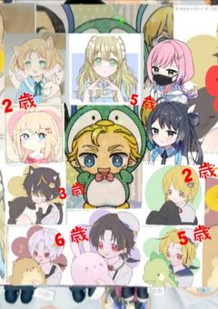 違う世界線のチビッ子達が大集合！