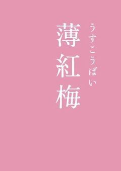 薄紅梅の衣をきた桜