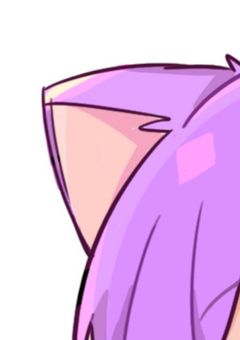 わぁ、珍しい猫ちゃんだね。”紫色”だなんて…