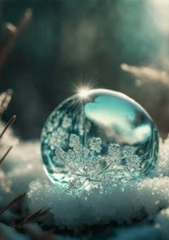 雪の舞う学び舎