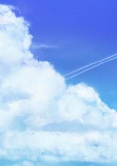 そらが泣いている