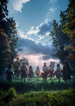 焔と舞と嫉心と、水の静寂