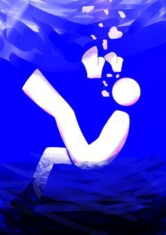 【イラスト部屋】焦がれては逃げれないこと。