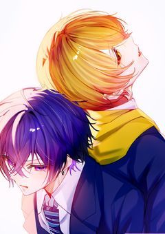 あの２人、 付き合ってた 件 。 {📣💛×💫💜}