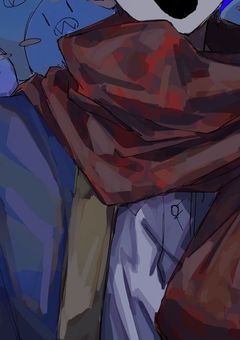 青い人は知らない人