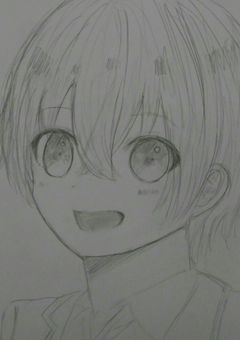 お絵かきした