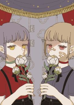 不思議屋敷の双子の子