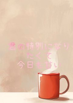 君の特別になりたくて、今日も甘い