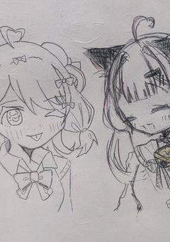 　お 絵 描 き す る .ᐟ.ᐟ.ᐟ　