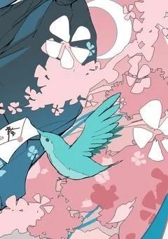 夜、葉桜の木の下で。