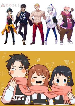 dc5のメンバーが幼稚園WARSの世界に⁉︎