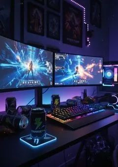 とあるゲーマーさん主食がエナドリなようで