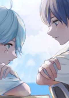 海に咲いた藍の花