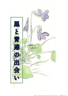 黒と青達の出会い