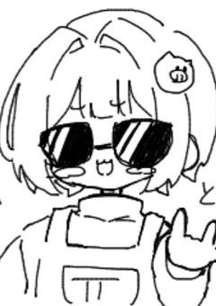 黄色さん中心いらすと