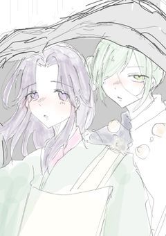 イラストを 投げる場所 (