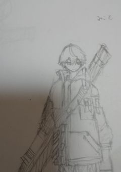 歌い手の創作イラスト！