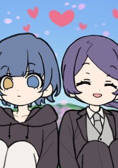 甘いコーヒーと少し苦いココア