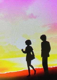 透明天然水の片割れ。