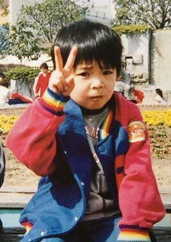 岸優太3歳でちゅ！