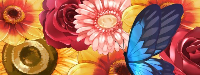 お花畑さんの壁紙画像