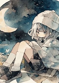 光を失う少女【口兄鬼】