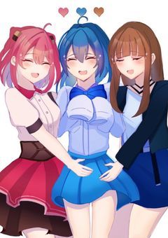 🌈🍑イラスト