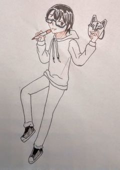 ［裏］絵師見習いの狐