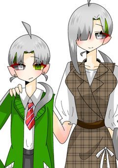 白灰親子の居場所はここです