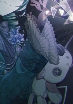 : The crescent moon .