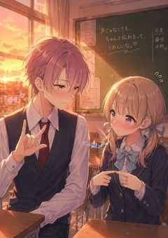 ズボラな男子高校生が恋をしたのは耳の聞こえない子でした。