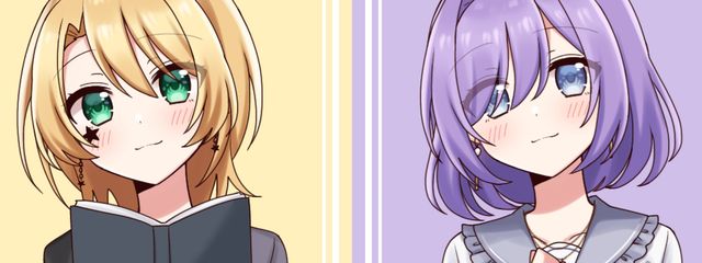 漆無&漆乃さんの壁紙画像