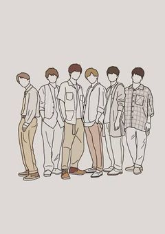 SixTONES、SnowManで妄想。（あなたもメンバー）