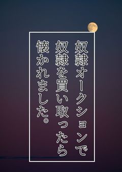 奴隷オークションで奴隷を買い取ったら懐かれました。