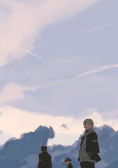 アメを咥えた少女