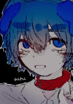 🟦🧣中心イラスト