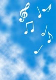 青空に響く音色。