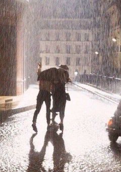 　Barcelona in the rain　