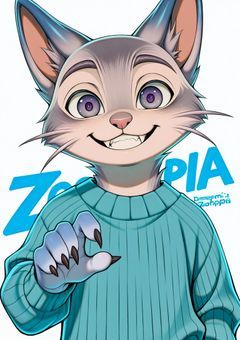 パウバートの彼女のオオヤマネコちゃん