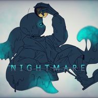 nightmare!sans 🖤👿💚＠ネガティブ最高ｗさんのアイコン画像